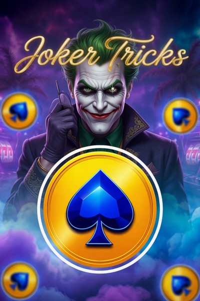 Forside til spilleautomaten Joker Tricks i Betwest Casino